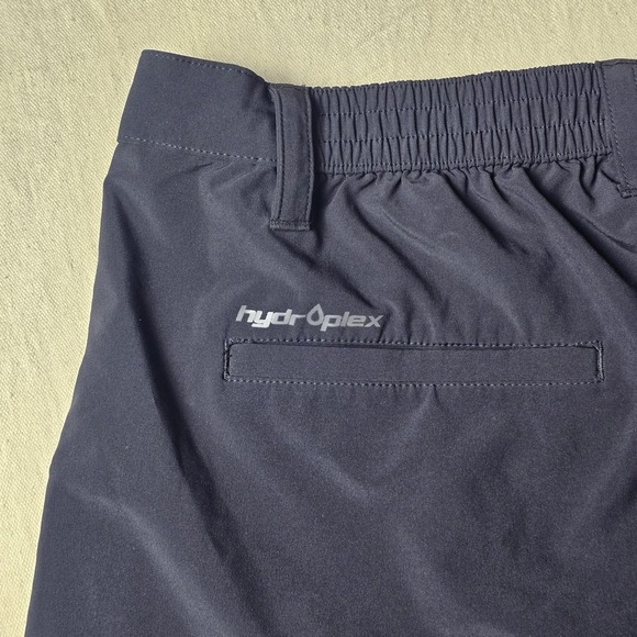 MOSSY OAK Fishing Hydroplex Shorts Men XLARGE Black Polyester Stretch w/ Pockets - Picture 9 of 11